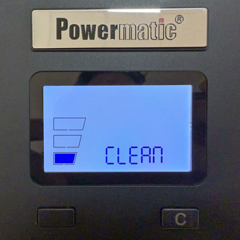 Powermatic 5 Plus CLEAN Funktion Reinigungssystem