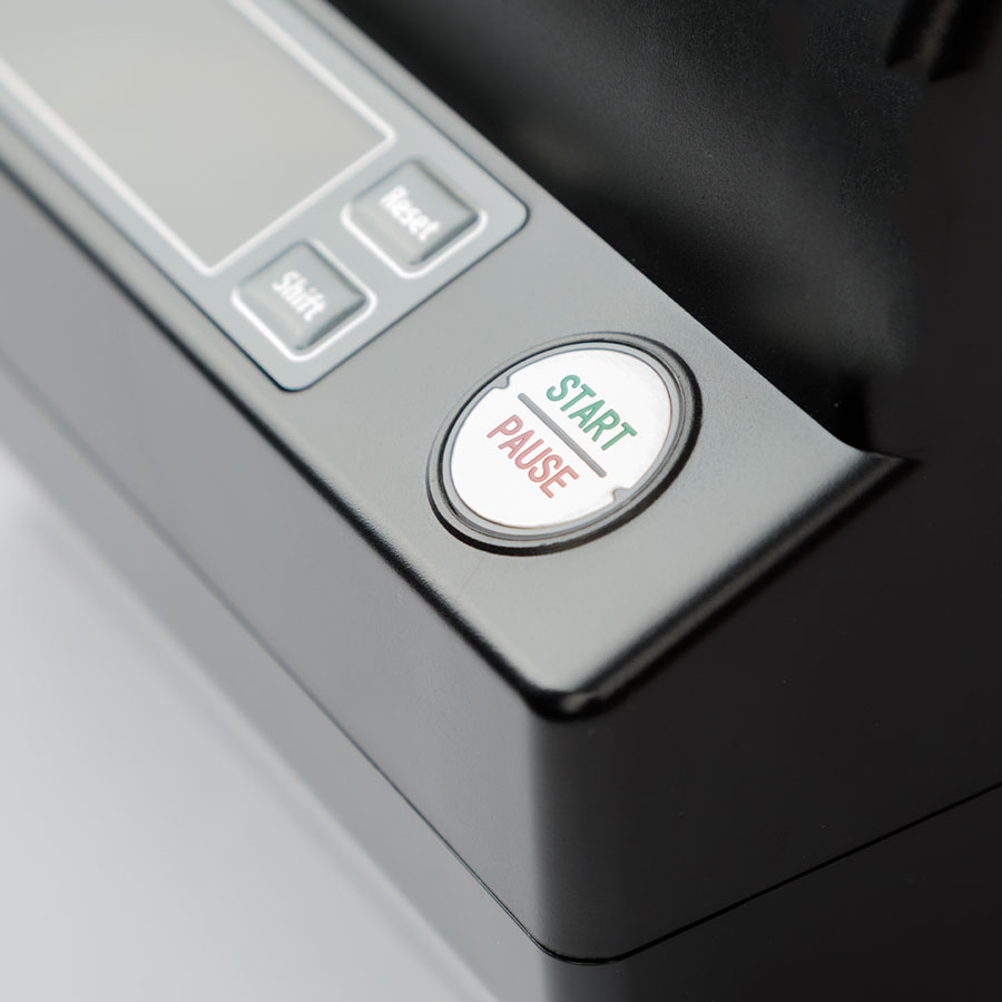 Detailaufname HK6 Start Taste