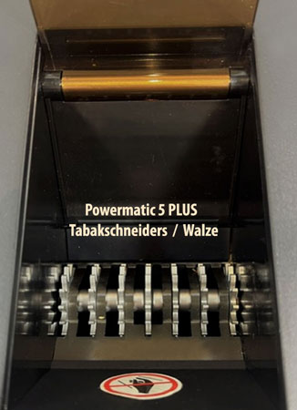 Powermatic 5 Plus Tabaksschredder Transportwalze Detail